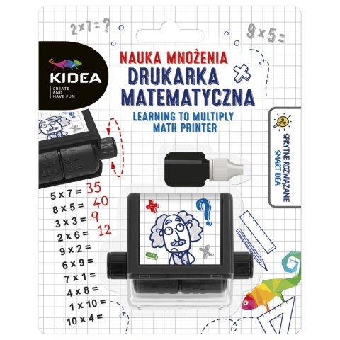 DRUKARKA MATEMATYCZNA NAUKA MNOZENIA KIDEA B/C