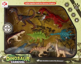 Dinozaury figurki 8 szt. MEGA CREATIVE 523024