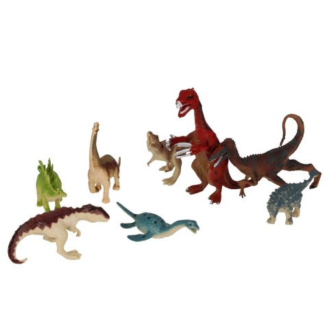 Dinozaury figurki 8 szt. MEGA CREATIVE 523024