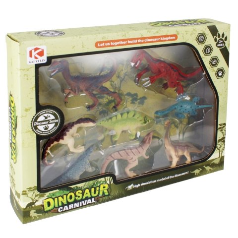 Dinozaury figurki 8 szt. MEGA CREATIVE 523024