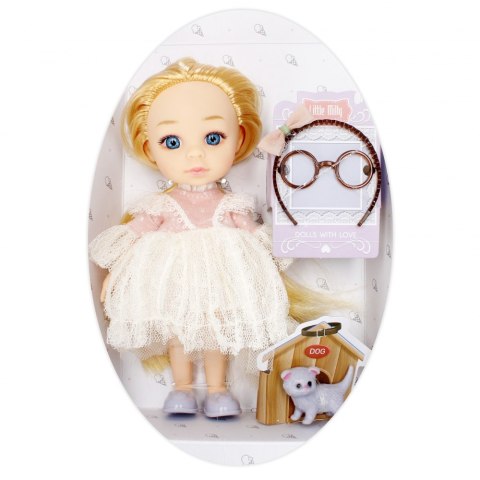 Lalka 15cm z akcesoriami MEGA CREATIVE 523993