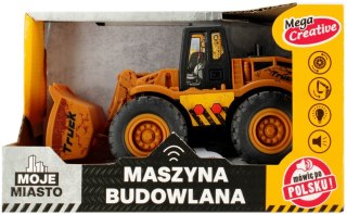 Maszyna budowlana Spychacz Moje Miasto MEGA CREATIVE 520398