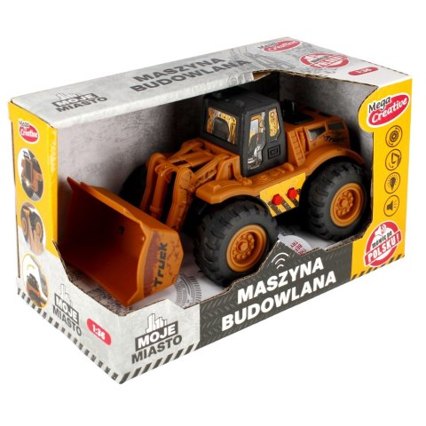 Maszyna budowlana Spychacz Moje Miasto MEGA CREATIVE 520398