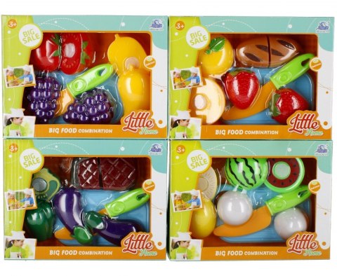 Owoce i Warzywa do krojenia mix MEGA CREATIVE 524039