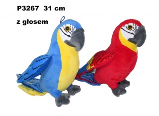 PLUSZAK PAPUGA Z GLOSEM 31CM SA