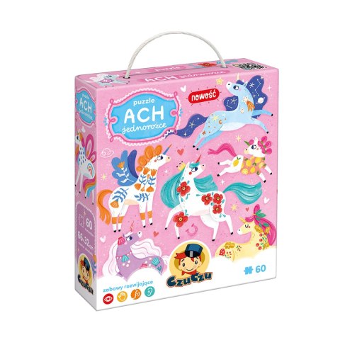 PUZZLE ACH JEDNOROZCE 60EL CZUCZU