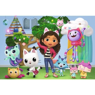 Puzzle 100 elementów Koci Domek Gabi TREFL 16464 TR