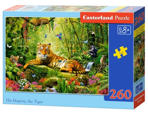Puzzle 260 el. His Majesty, the Tiger CASTORLAND B-27569