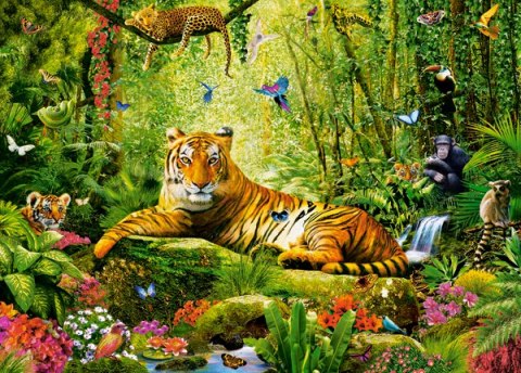 Puzzle 260 el. His Majesty, the Tiger CASTORLAND B-27569