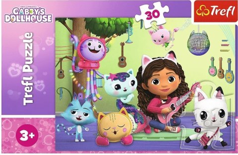 Puzzle 30 elementów Gabi i jej uroczy domek TREFL 18301 TR