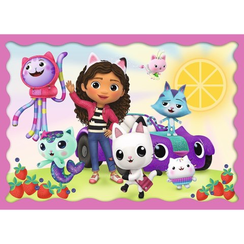 Puzzle 4w1 Przygody Gabi TREFL 34620 TR