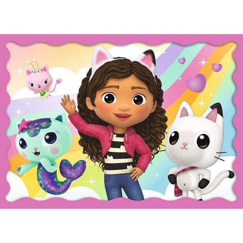 Puzzle 4w1 Przygody Gabi TREFL 34620 TR