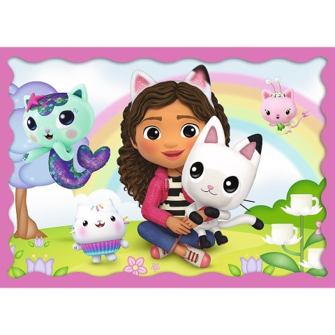 Puzzle 4w1 Przygody Gabi TREFL 34620 TR