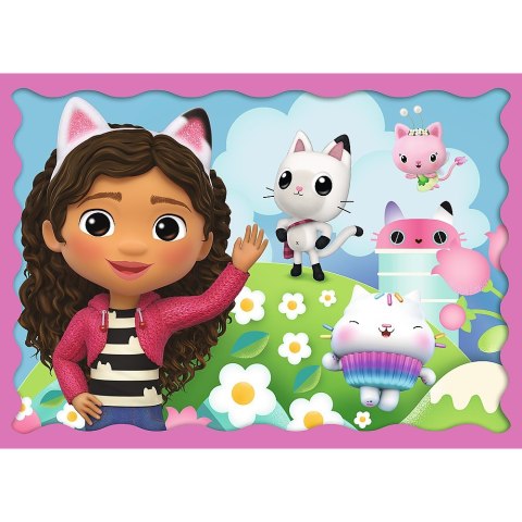 Puzzle 4w1 Przygody Gabi TREFL 34620 TR