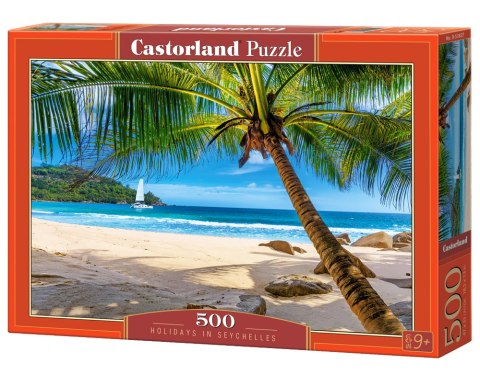 Puzzle 500 el. Holidays in Seychelles CASTORLAND B-53827