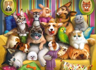Puzzle 70 el. Playful Pets CASTORLAND B-070176