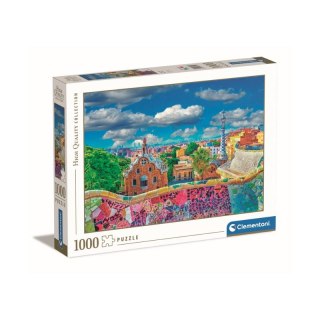 Puzzle Clementoni 1000 elementów Park Guell Barcelona 39744