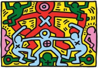 Puzzle Clementoni 1000el Haring PUD 39757