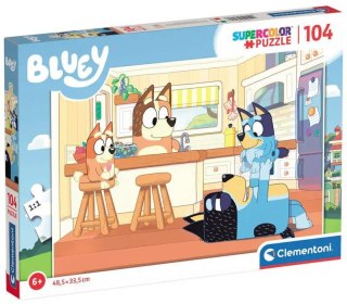 Puzzle Clementoni 104 elementy Bluey Code 519781