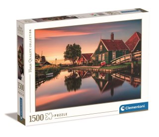 Puzzle Clementoni 1500 elementów Zaanse Schans 31696
