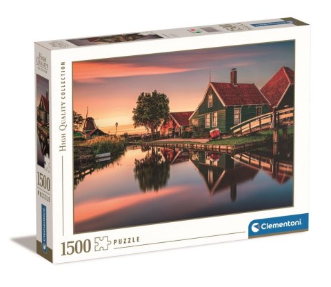 Puzzle Clementoni 1500 elementów Zaanse Schans 31696
