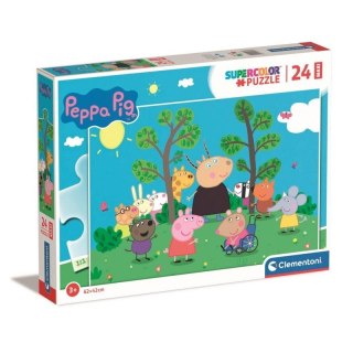 Puzzle Clementoni 24 elementy Maxi Peepa Pig 24237