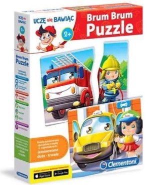 Puzzle Clementoni edukacyjne Pojazdy i zawody PUD 50765