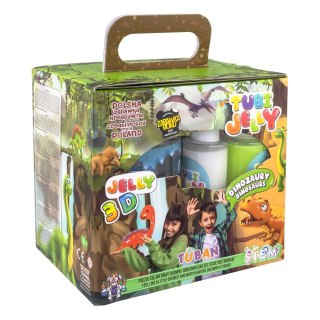 TU3338 ZESTAW TUBI JELLY 6 KOLORÓW MAŁE AKWARIUM DINOZAURY