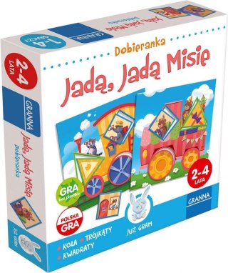 Układanka edukacyjna Jadą Jadą Misie GRANNA 4274