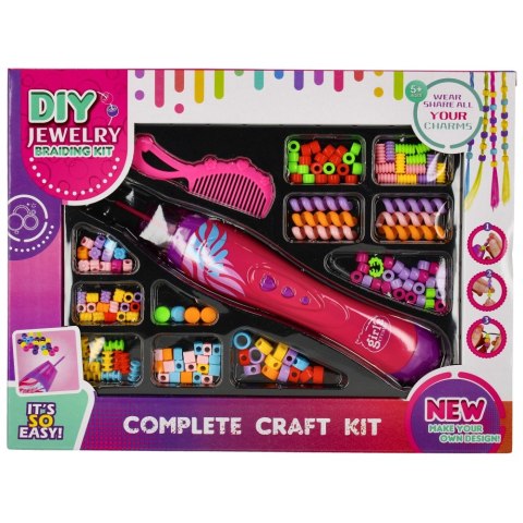 Zestaw piękności do zaplatania włosów MEGA CREATIVE 524069