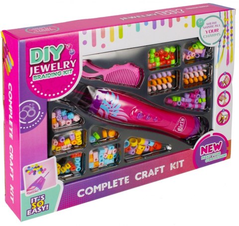 Zestaw piękności do zaplatania włosów MEGA CREATIVE 524069