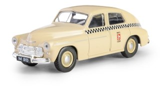 DAFFI PRL WARSZAWA M20 TAXI KREMOWA 1:43