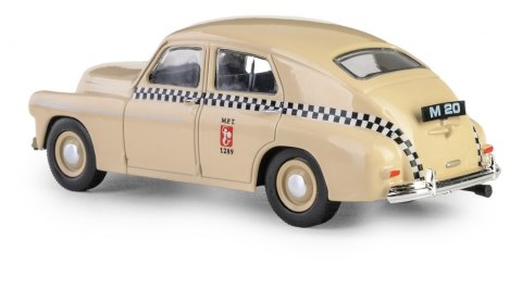 DAFFI PRL WARSZAWA M20 TAXI KREMOWA 1:43
