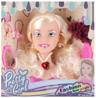 Głowa do stylizacji z akcesoriami MEGA CREATIVE 526116