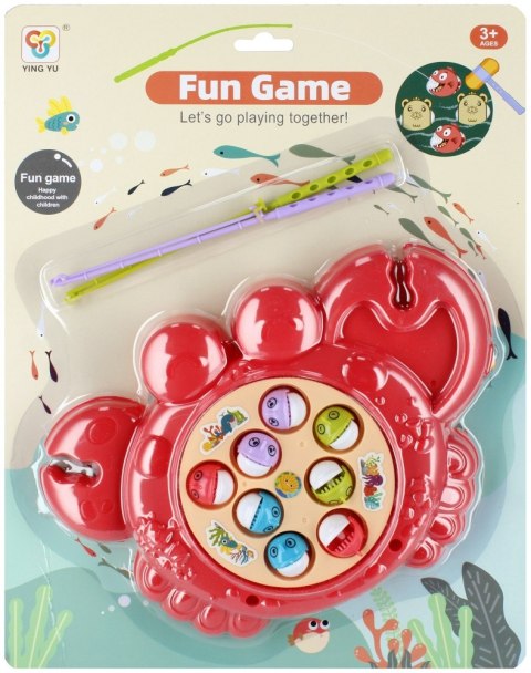 Gra Rybki magnetyczne Krab mix MEGA CREATIVE 526212