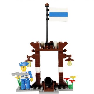 Klocki konstrukcyjne 102 elementy Pirat alleBLOX 525227