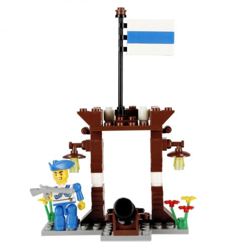 Klocki konstrukcyjne 102 elementy Pirat alleBLOX 525227