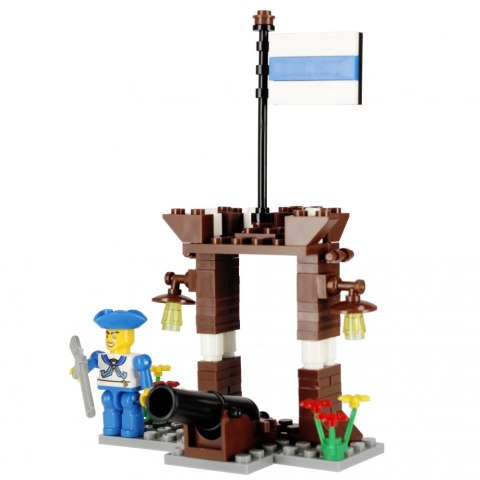 Klocki konstrukcyjne 102 elementy Pirat alleBLOX 525227