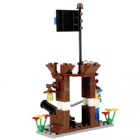 Klocki konstrukcyjne 102 elementy Pirat alleBLOX 525227