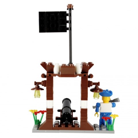 Klocki konstrukcyjne 102 elementy Pirat alleBLOX 525227