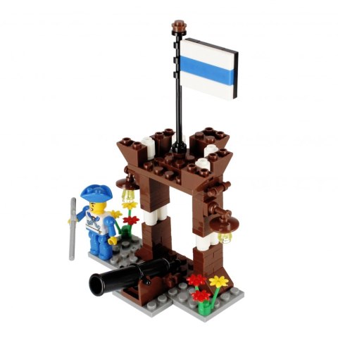Klocki konstrukcyjne 102 elementy Pirat alleBLOX 525227