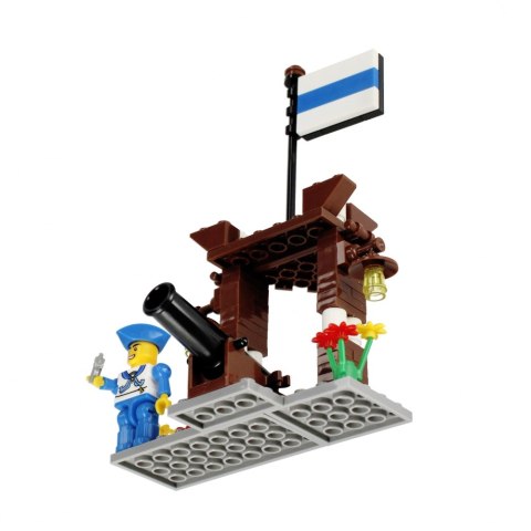 Klocki konstrukcyjne 102 elementy Pirat alleBLOX 525227