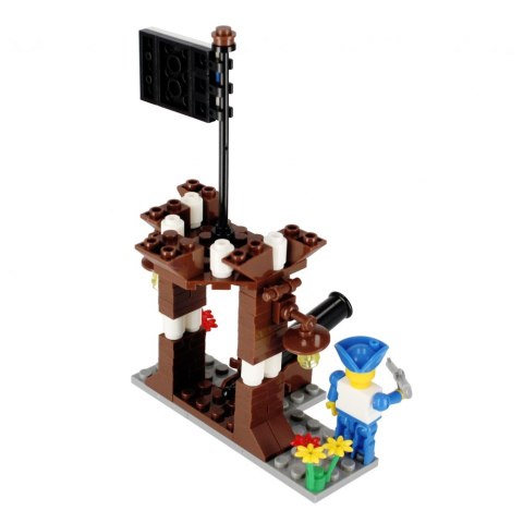 Klocki konstrukcyjne 102 elementy Pirat alleBLOX 525227