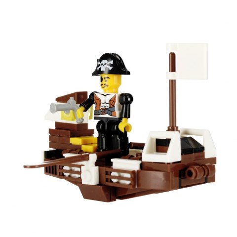 Klocki konstrukcyjne 103 elementy Pirat alleBLOX 525224