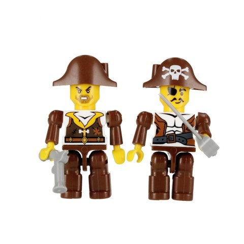 Klocki konstrukcyjne 204 elementy Pirat alleBLOX 525171