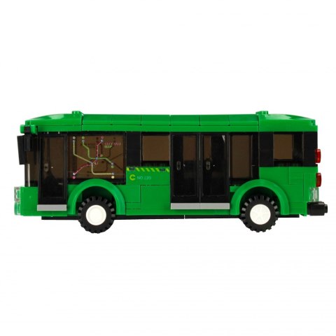 Klocki konstrukcyjne 221 elementów City Bus alleBLOX 525220