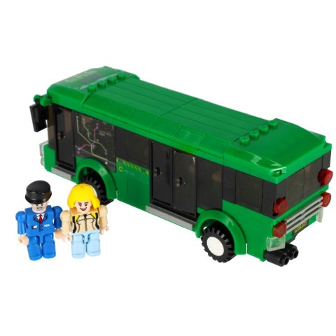 Klocki konstrukcyjne 221 elementów City Bus alleBLOX 525220