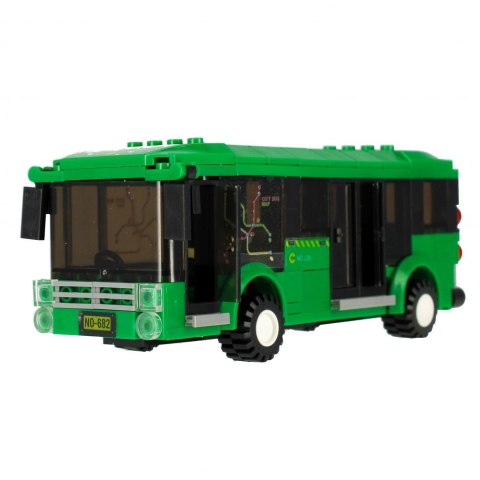 Klocki konstrukcyjne 221 elementów City Bus alleBLOX 525220