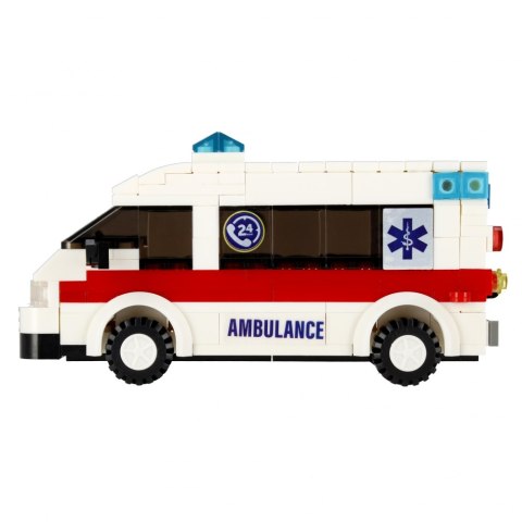 Klocki konstrukcyjne 255 elementów City Ambulans alleBLOX 525219