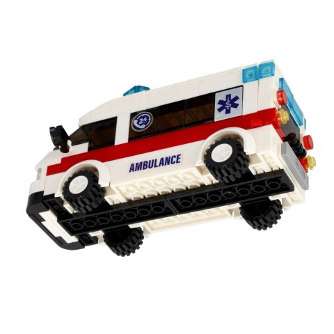Klocki konstrukcyjne 255 elementów City Ambulans alleBLOX 525219